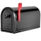Architectural Mailboxes Mailbox, Black, Post Mount, Large 7900-5B-R - alternate 7